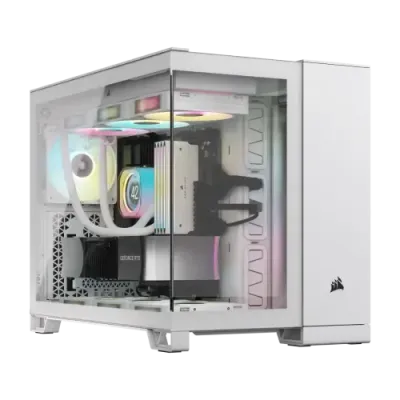 Corsair 2500X Mid-Tower Dual Chamber Casing White